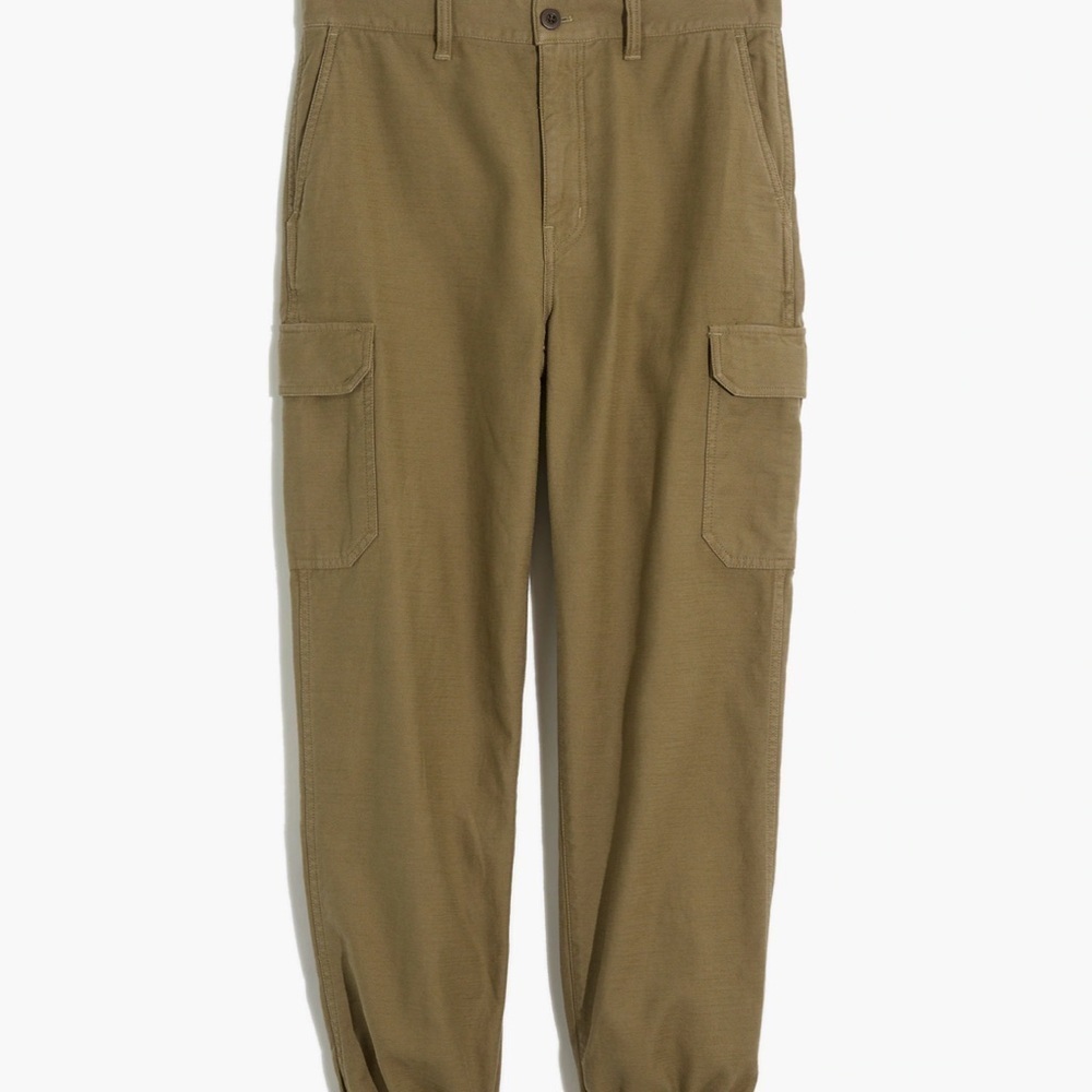 Madewell High-Rise Cargo Fatigue Pants